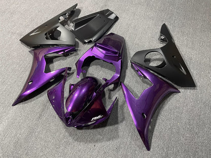 YAMAHA YZF R6 2005 Fairing Kit - Deep Purple & Matte Black