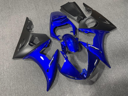 YAMAHA YZF R6 2005 Fairing Kit - Blue & Black