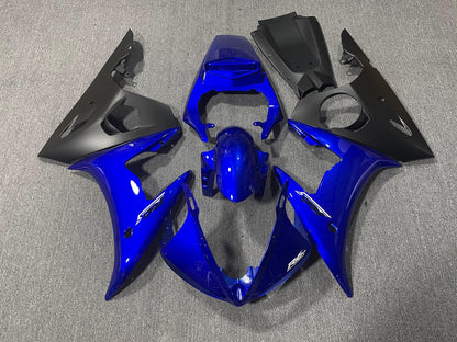 YAMAHA YZF R6 2005 Fairing Kit - Blue & Black