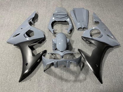 YAMAHA YZF R6 2005 Fairing Kit - Matte Grey & Black