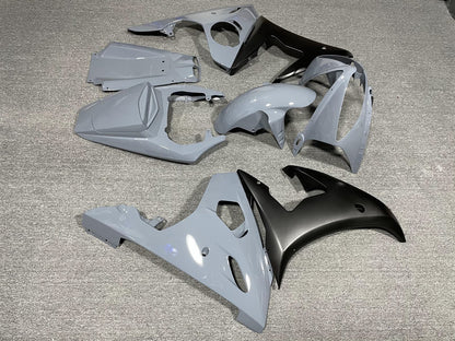 YAMAHA YZF R6 2005 Fairing Kit - Matte Grey & Black