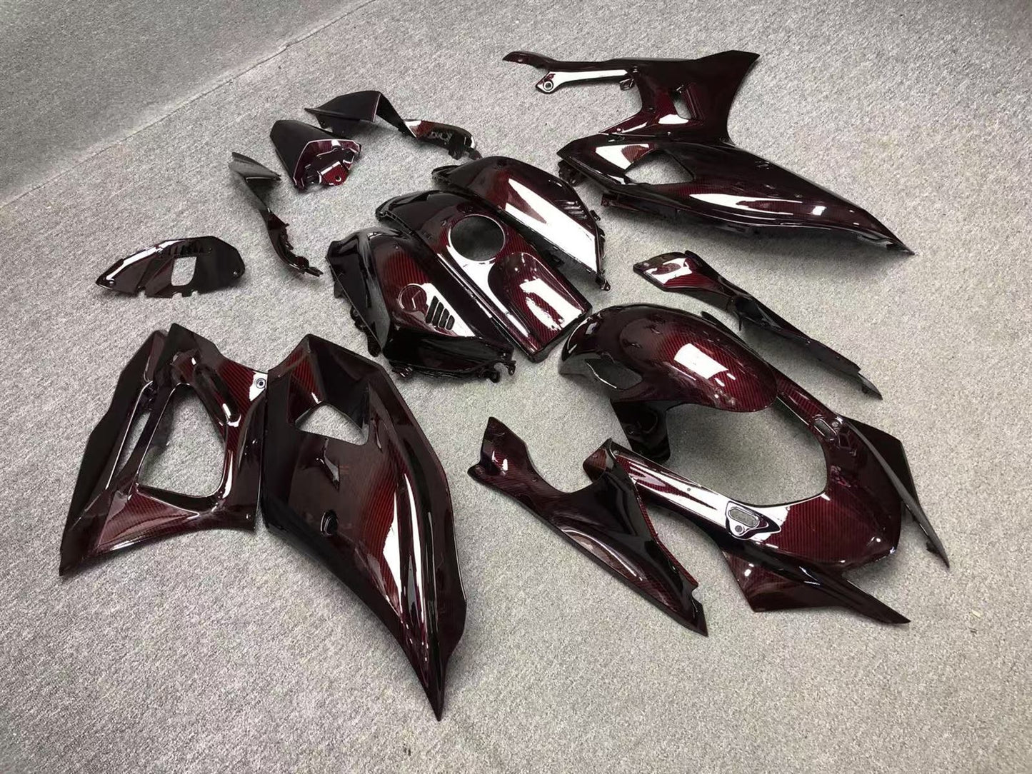 YAMAHA YZF R7 2021-2024 Fairing Kit - Cherry Black