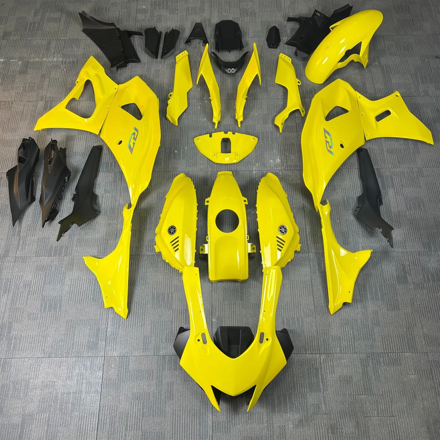 YAMAHA YZF R7 2021-2024 Fairing Kit - Gloss Yellow