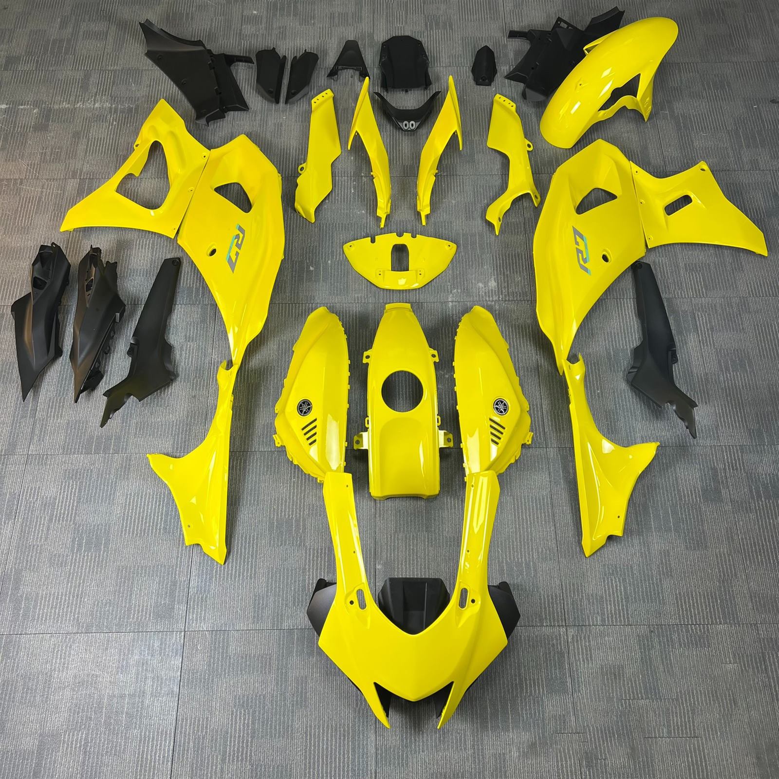 YAMAHA YZF R7 2021-2024 Fairing Kit - Gloss Yellow