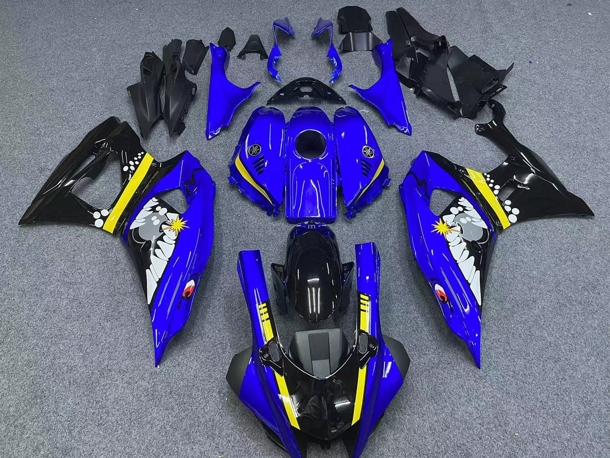 YAMAHA YZF R7 2021-2024 Fairing Kit - Blue Black & Yellow