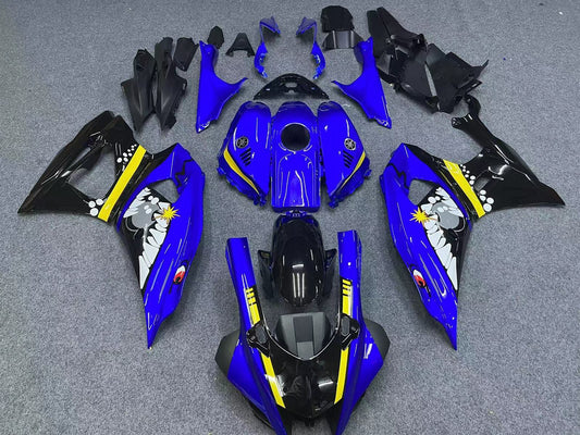 YAMAHA YZF R7 2021-2024 Fairing Kit - Blue Black & Yellow